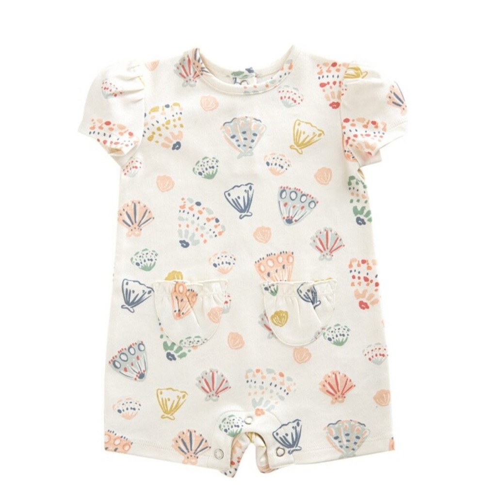 Pehr seashell romper GUC